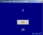 29 clicks with 2 seconds left, that sucks!